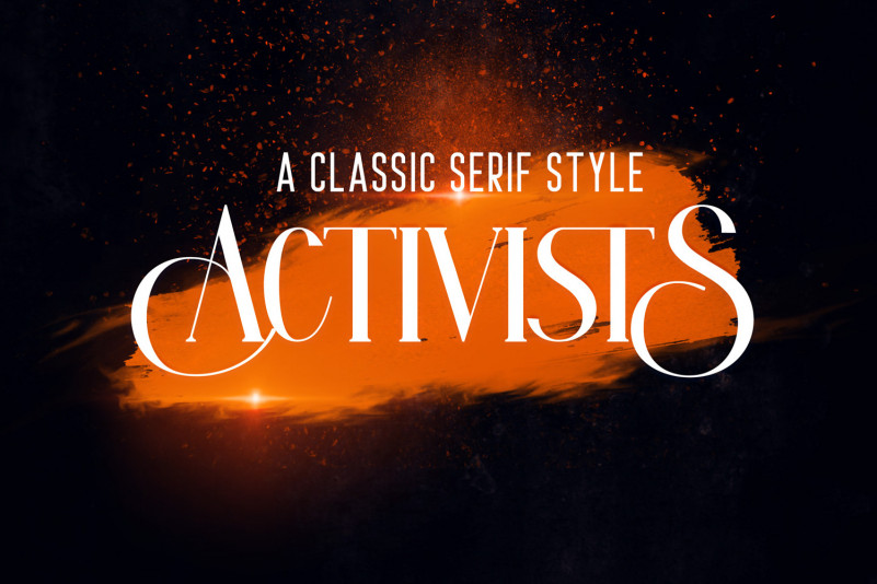 Activists Serif Font