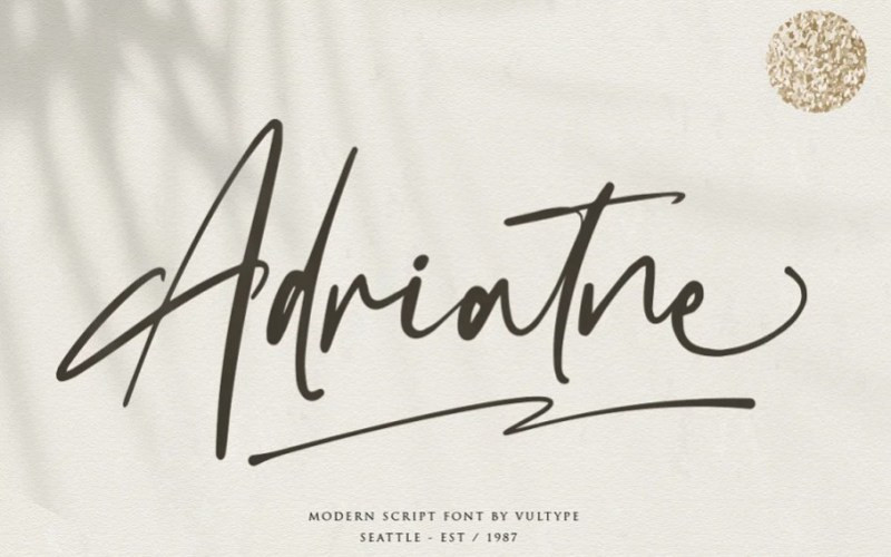 Adriatne Handwritten Font