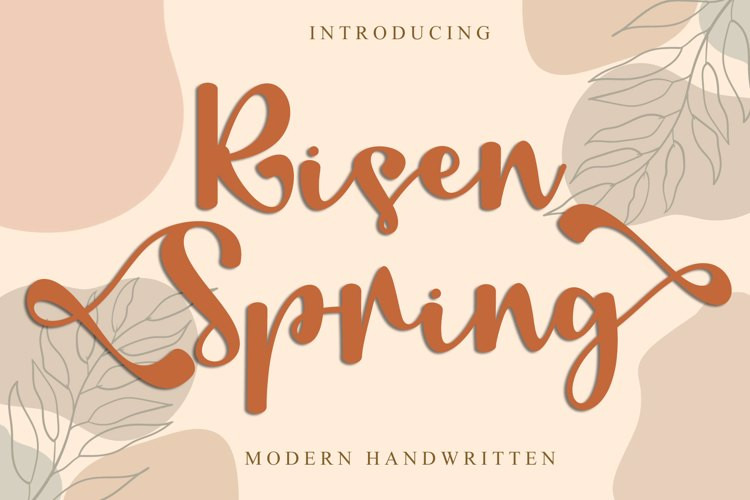 Risen Spring Script Font