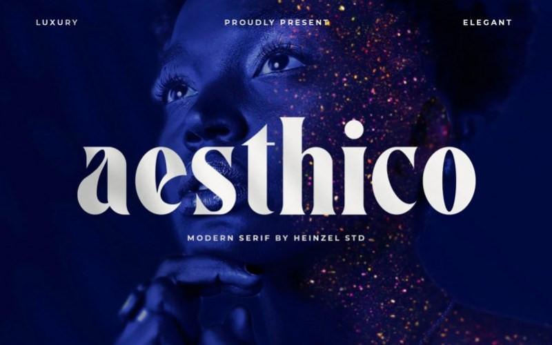 Aesthico Serif Font