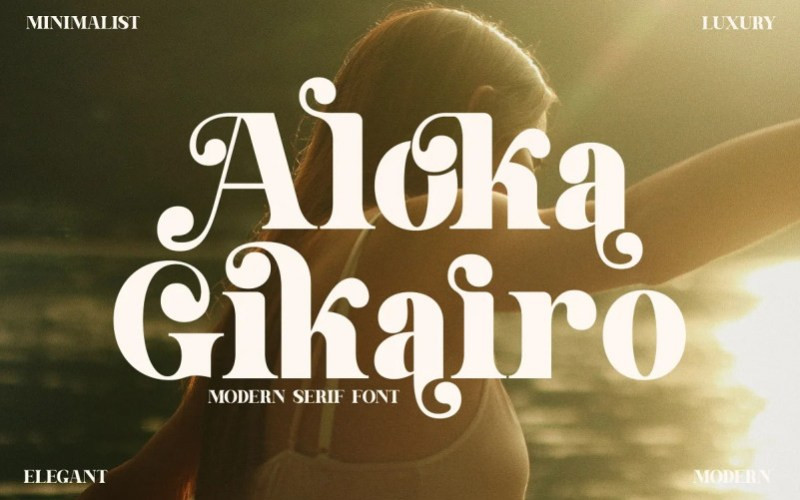 Aloka Gikairo Serif Font