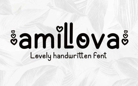 Amillova Display Font