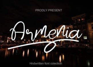 Armenia Script Font