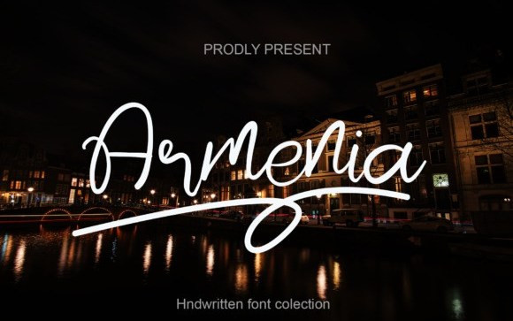 Armenia Script Font