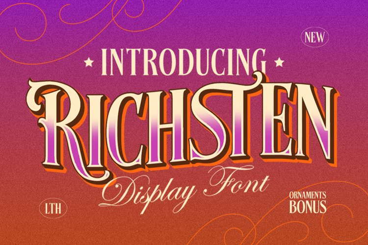 Richsten Serif Font