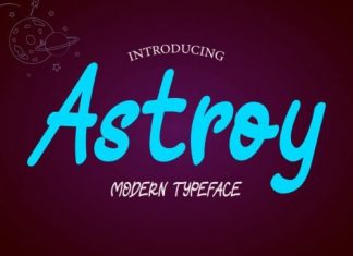 Astroy Display Font
