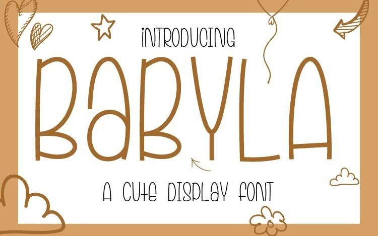 Babyla Display Font