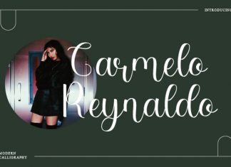 Carmelo Reynaldo Script Font