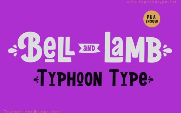 Bell And Lamb Display Font