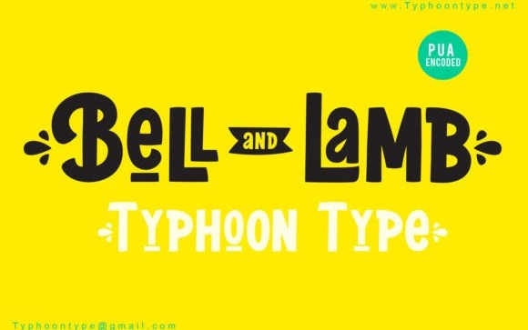 Bell And Lamb Display Font