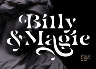 Billy Magie Display Font