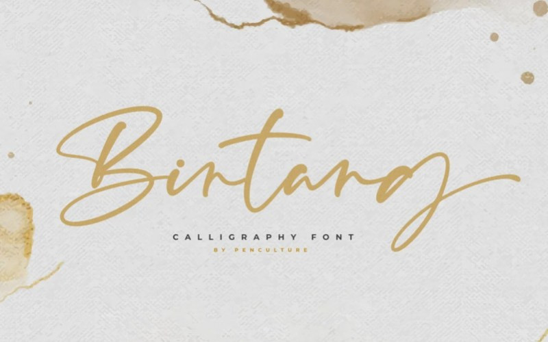 Bintang Handwritten Font