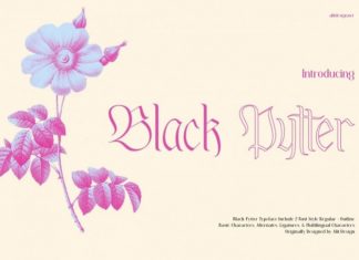 Black Pytter Blackletter Font
