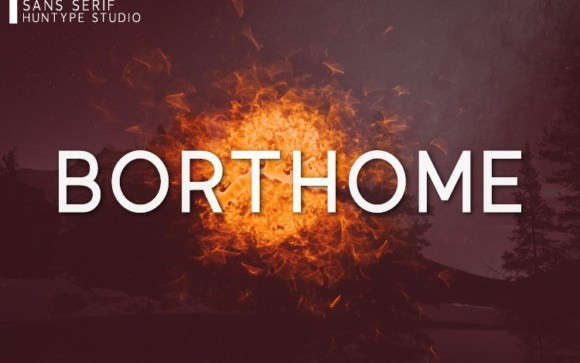 Borthome Sans Serif Font