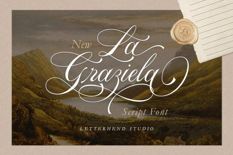 La Graziela Calligraphy Font