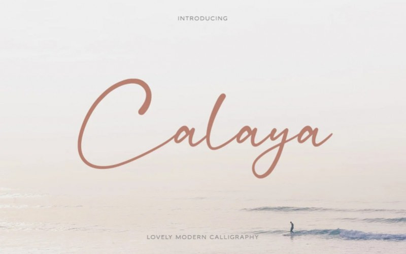 Calaya Handwritten Font