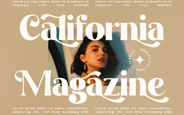 California Paradise Serif Font