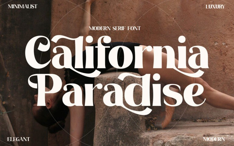 California Paradise Serif Font