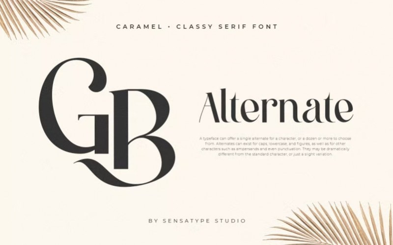 Caramel Sans Serif Font