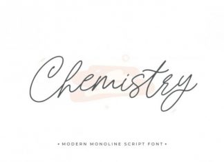 Chemistry Handwritten Typeface