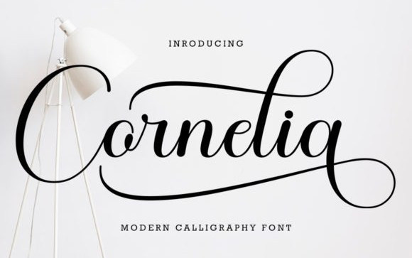 Cornelia Calligraphy Font