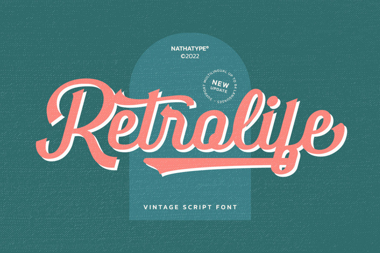 Retrolife Script Font