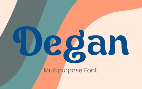 Degan Display Font