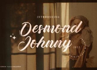 Desmond Johnny Script Font