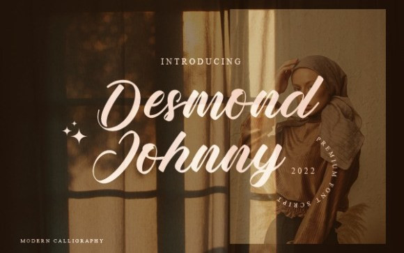 Desmond Johnny Script Font