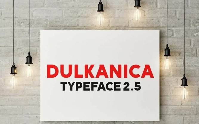 Dulkanyca Sans Serif Font