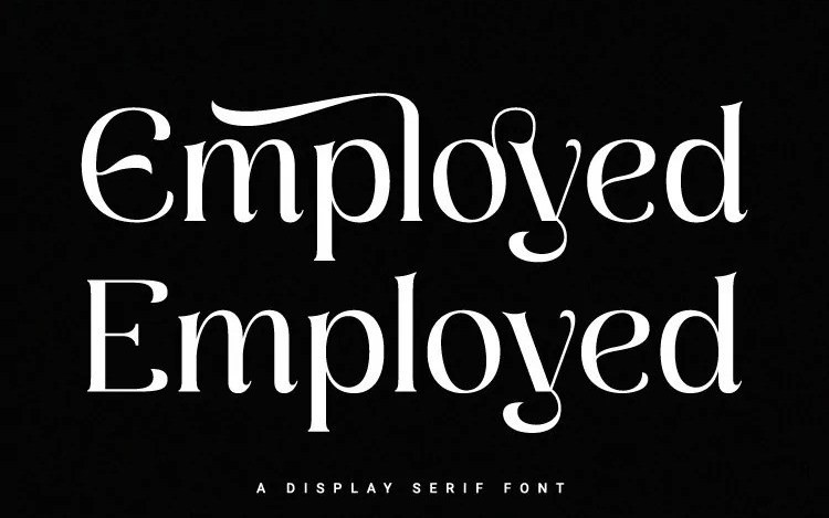 Employed Serif Font