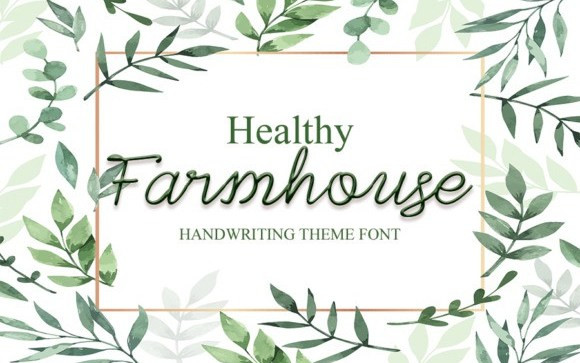 Farmhouse Handwritten Typeface