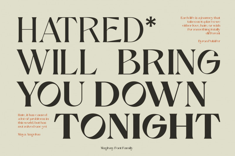 Maglony Serif Font