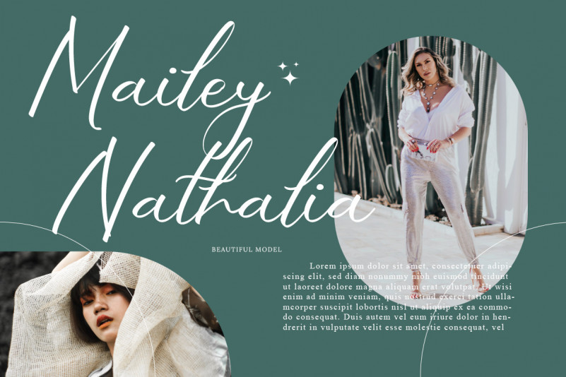 Dahlia Brooklyn Script Font