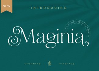 Maginia Serif Font