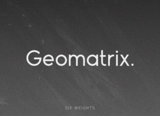 Geomatrix Sans Serif Font