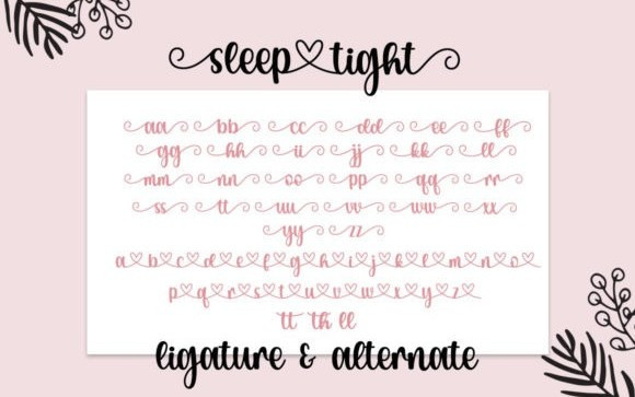 Goodnight Font Trio