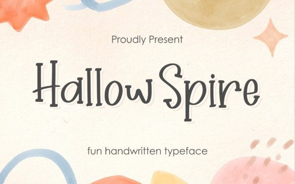 Hallow Spire Display Font