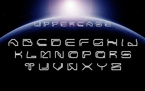 Hello Space Display Font