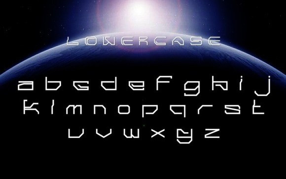 Hello Space Display Font