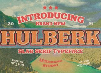 Hulberk Slab Serif Font