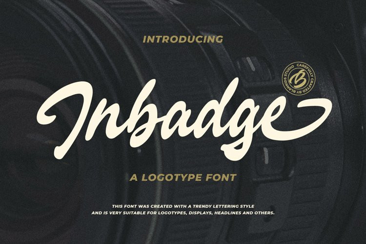 Inbadge Handwritten Font