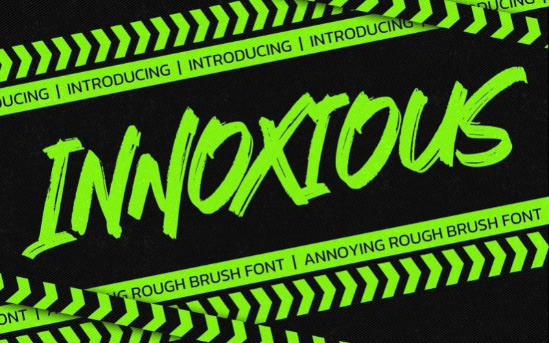 Innoxious Brush Font