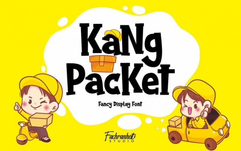 KaNg PacKet Display Font