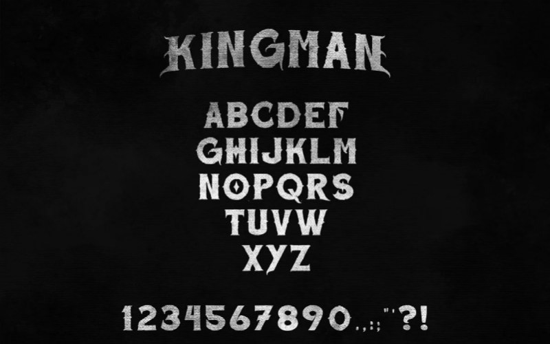 Kingman Display Font