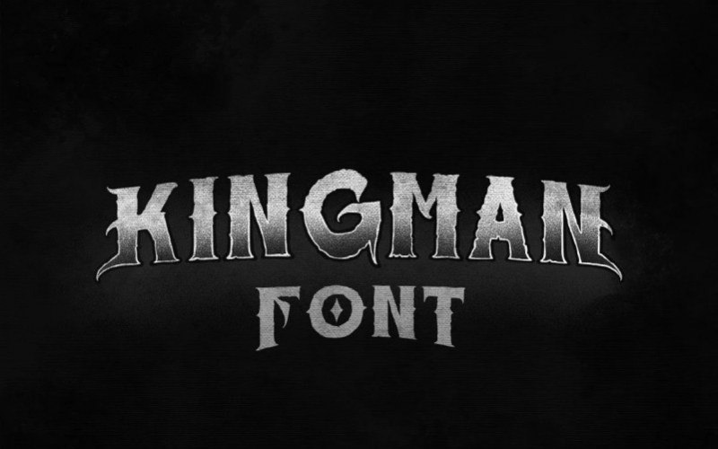 Kingman Display Font