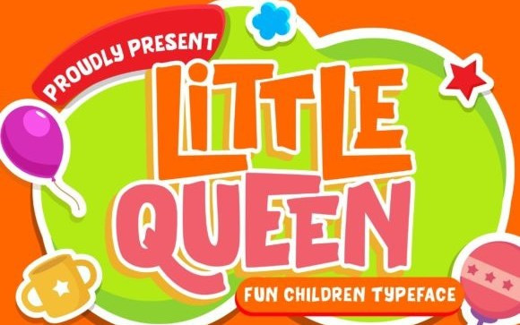 Little Queen Display Font