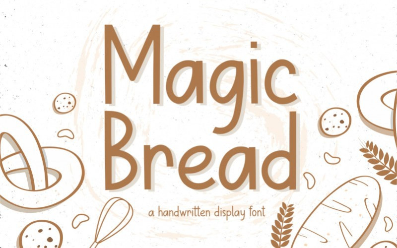 Magic Bread Display Font