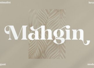 Mahgin Serif Font