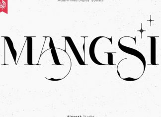 Mangsi Display Font